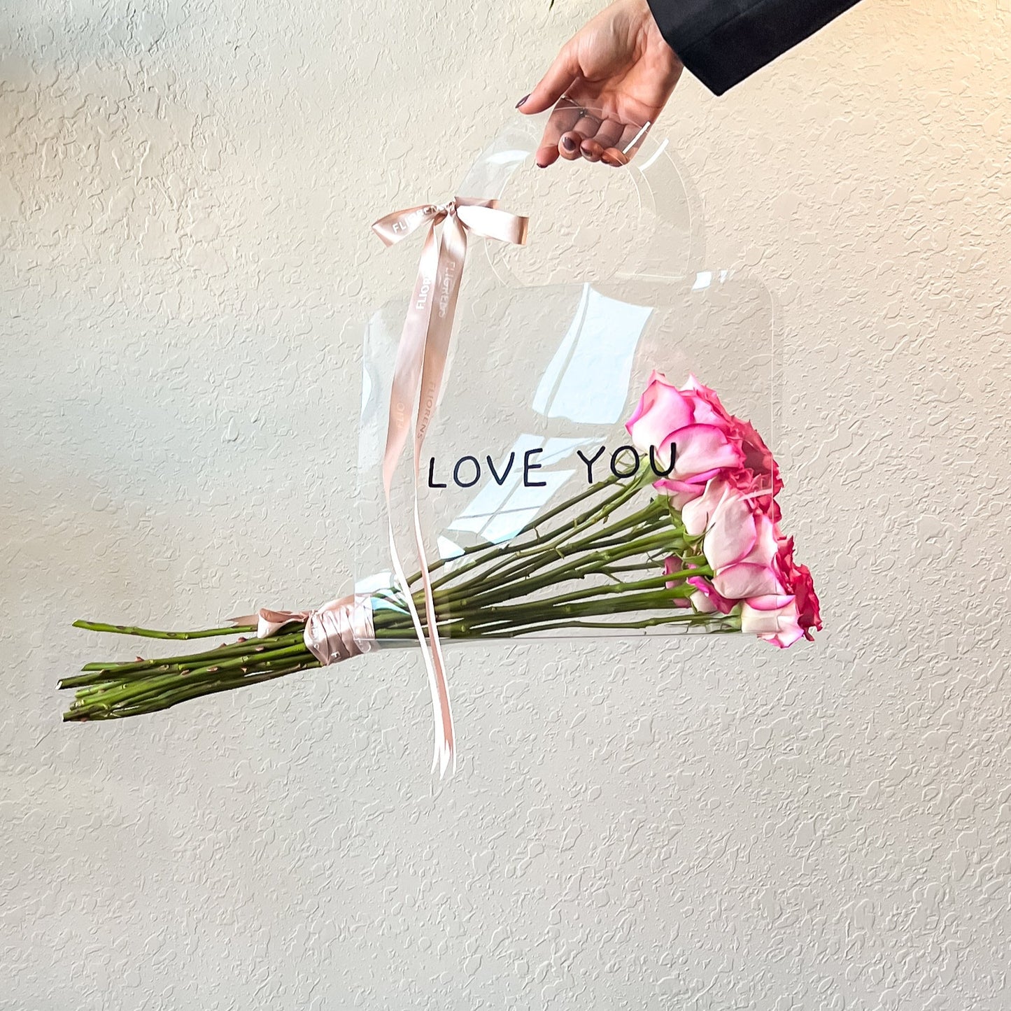 Flower Bag - Rose Charm