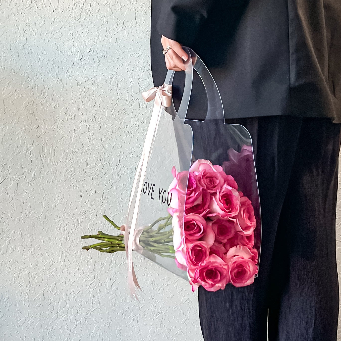Flower Bag - Rose Charm