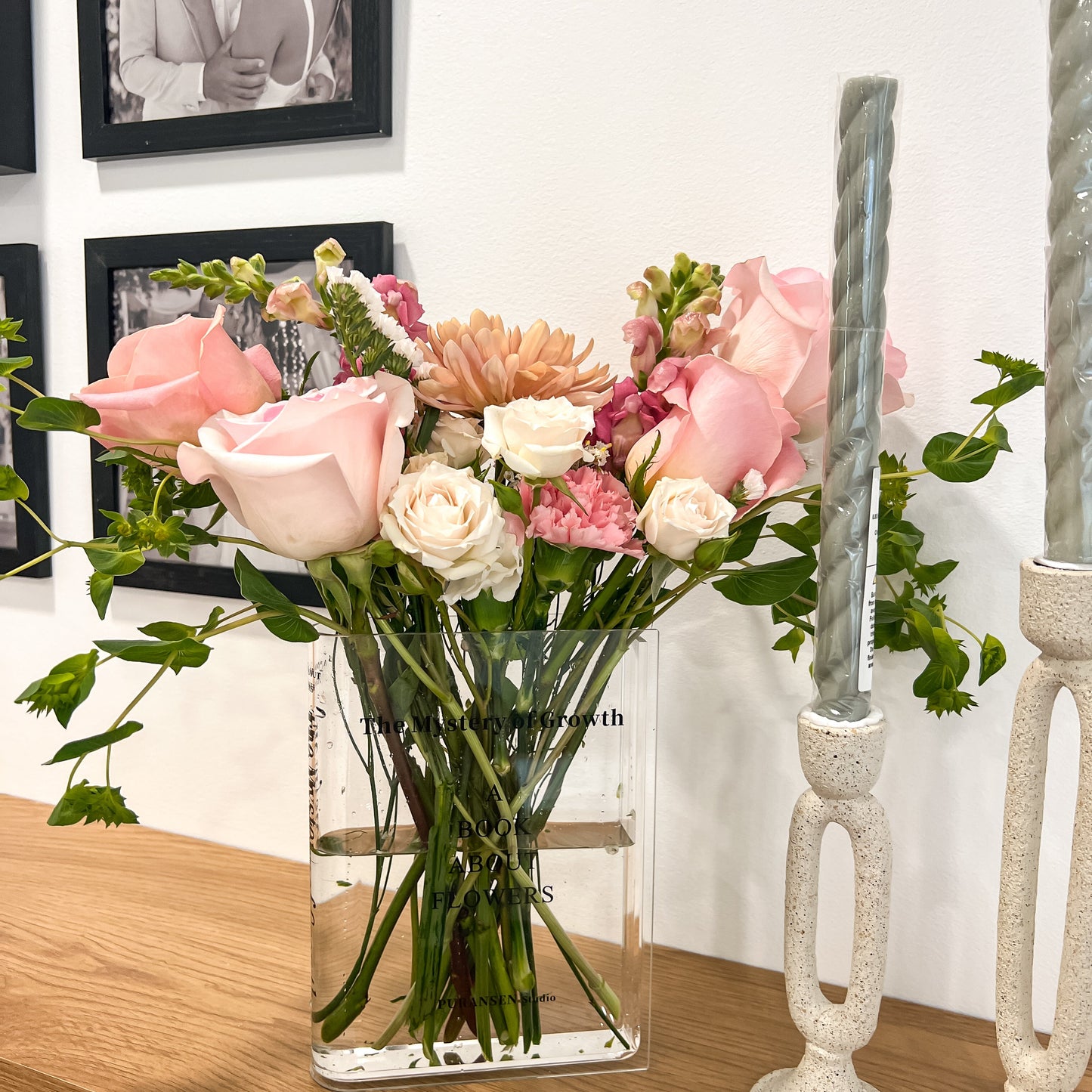 Flower Book Vase - Sapphire