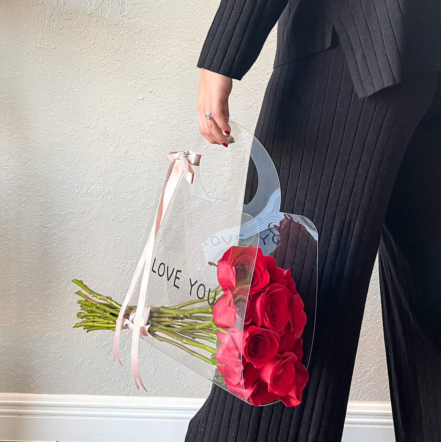 Flower Bag - Rose Charm