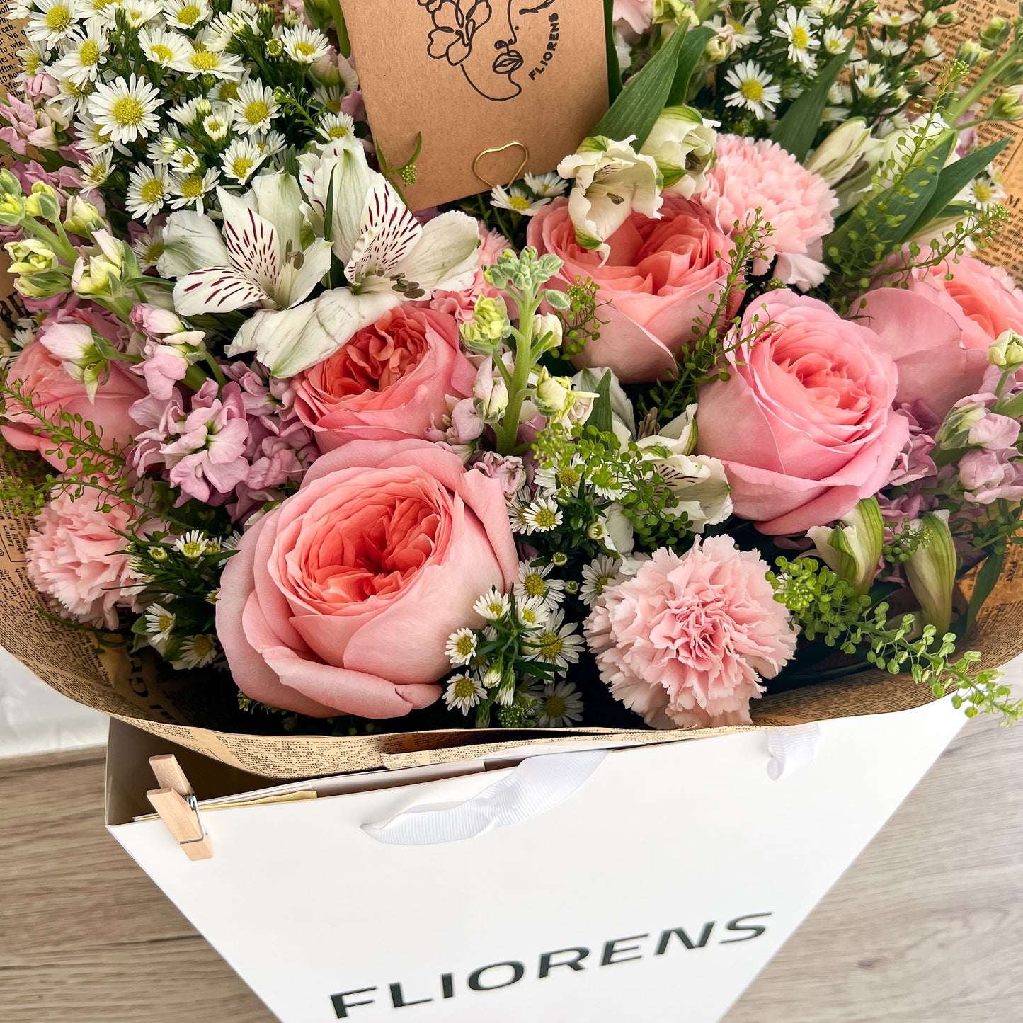 Flower Bouquet - Jade