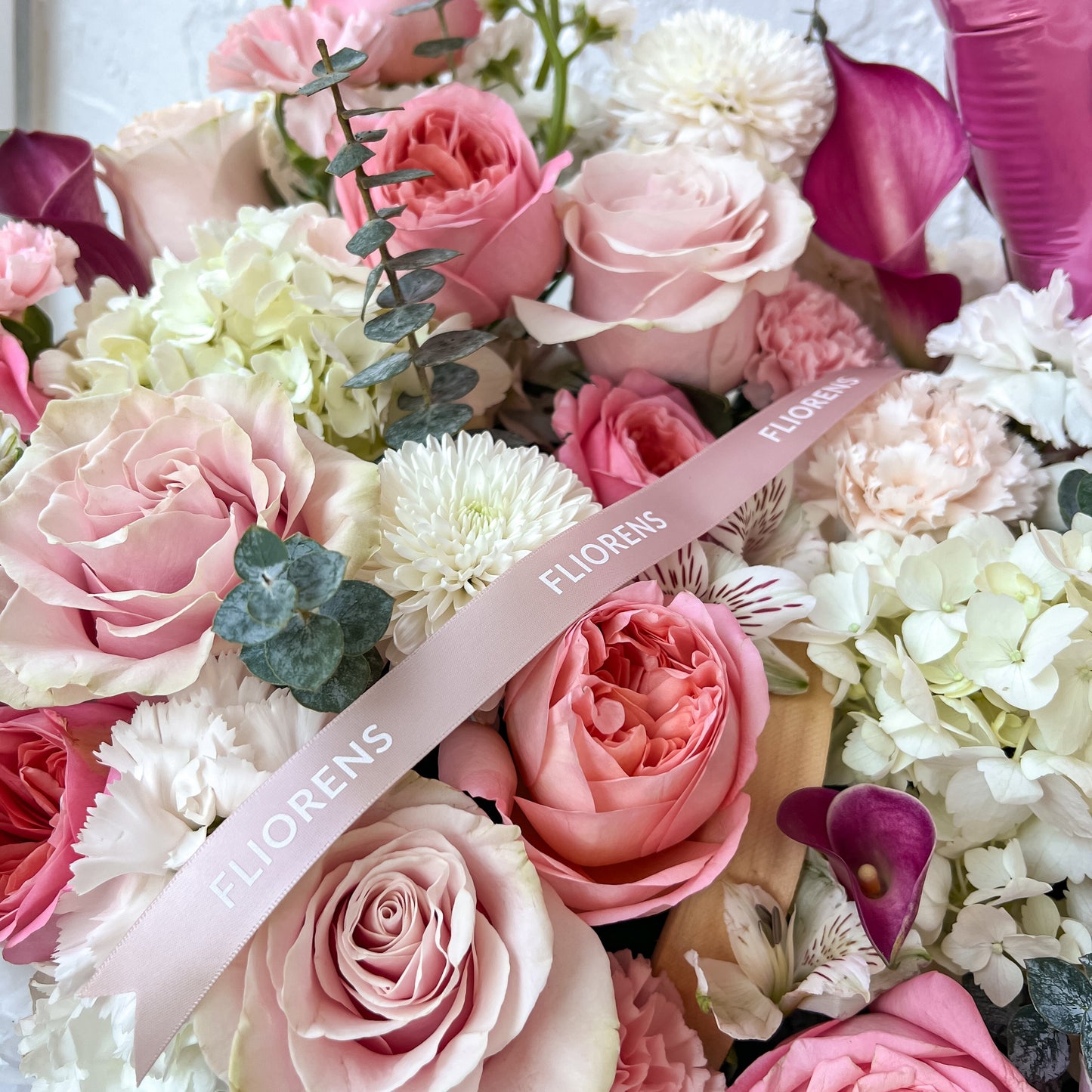 Flower Basket - Pink Glow