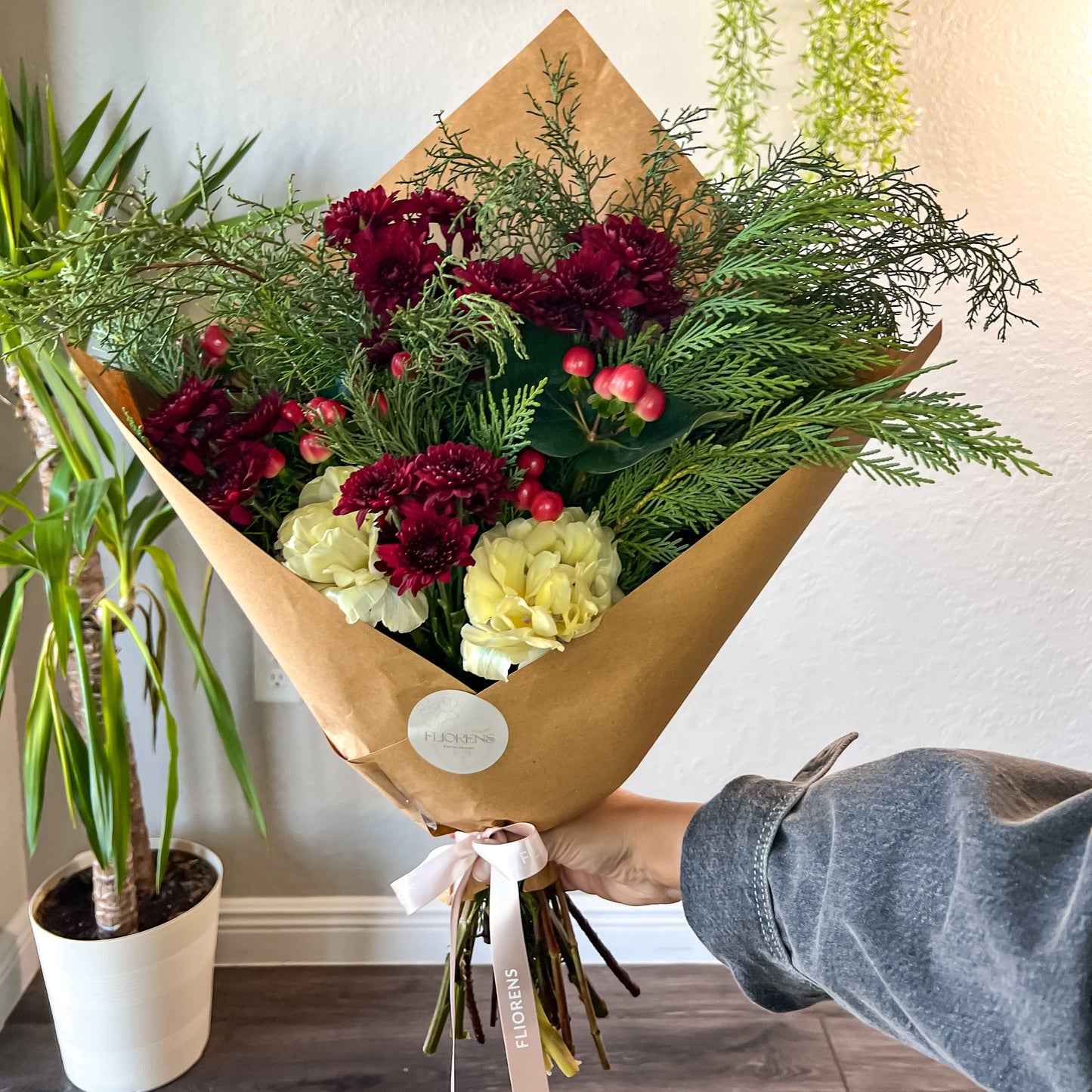 Flower Bouquet - Winter Charm