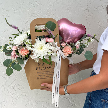 Flower Bag - Opal