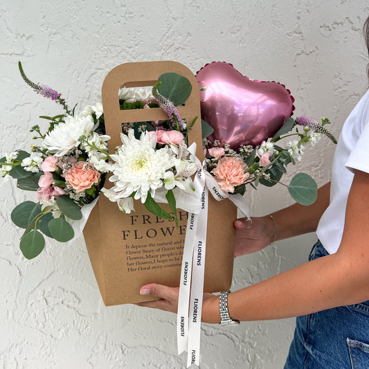 Flower Bag - Opal