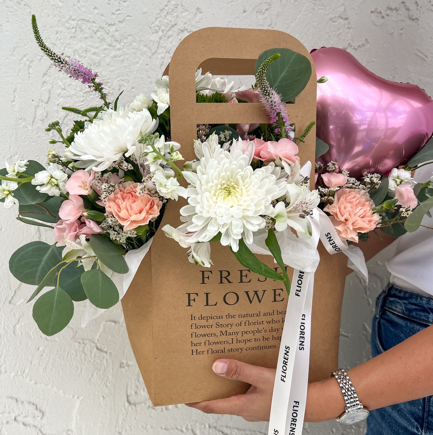 Flower Bag - Opal