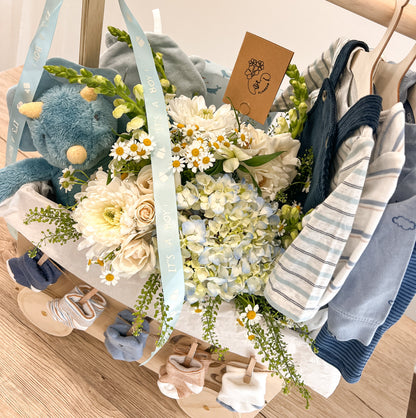 Flower Basket - Baby Shower