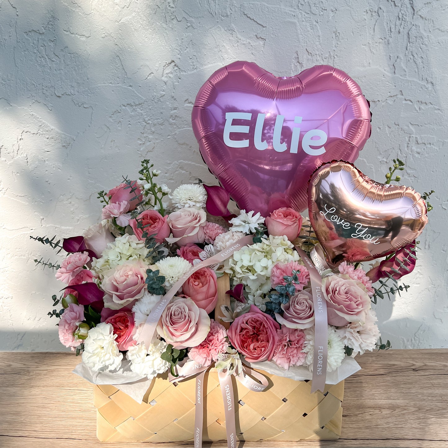 Flower Basket - Pink Glow