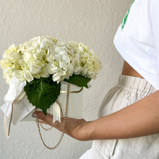 Flower Bag - Garnet