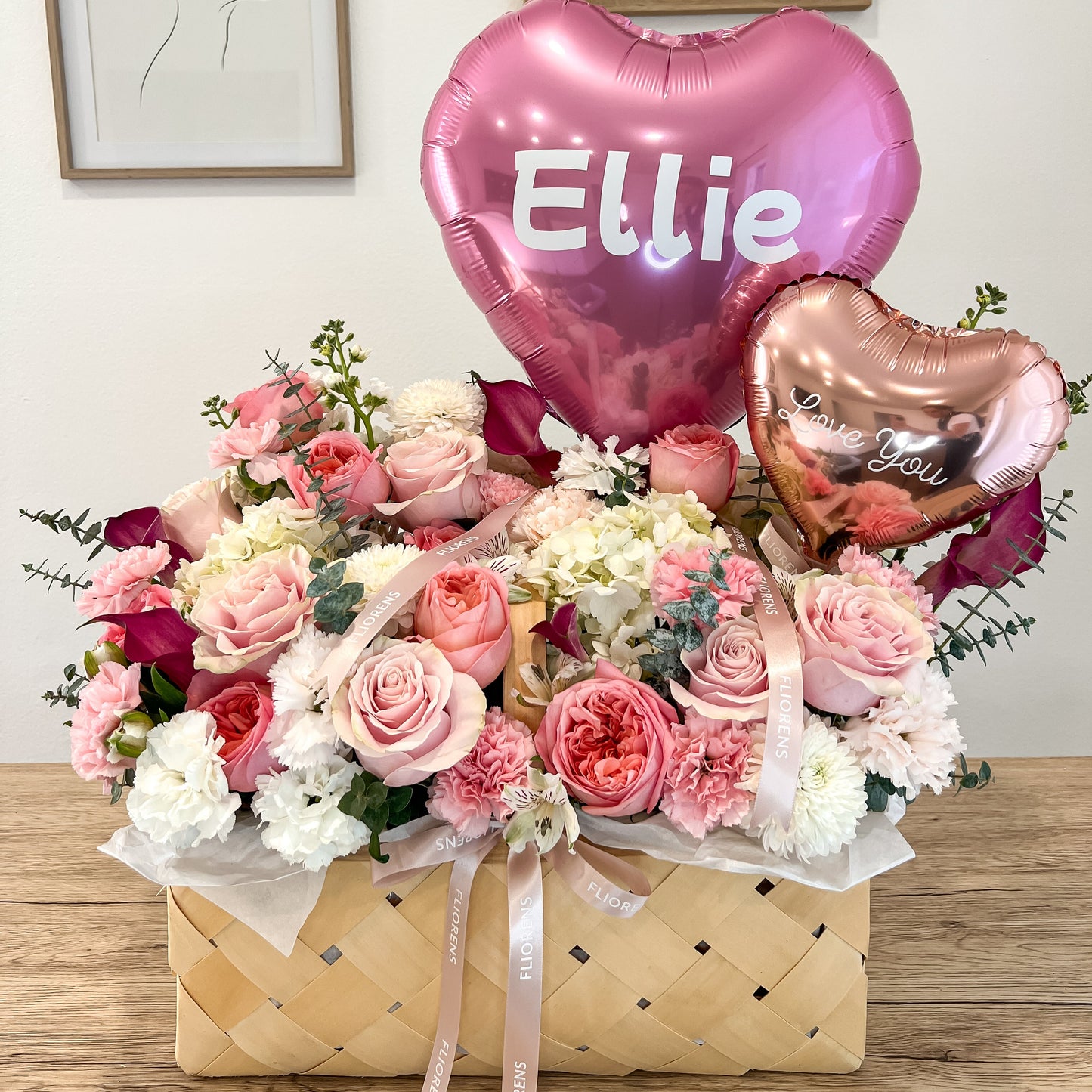 Flower Basket - Pink Glow