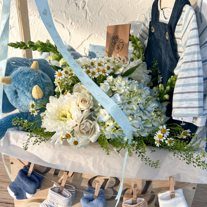 Flower Basket - Baby Shower