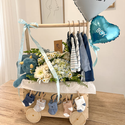 Flower Basket - Baby Shower