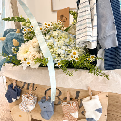 Flower Basket - Baby Shower
