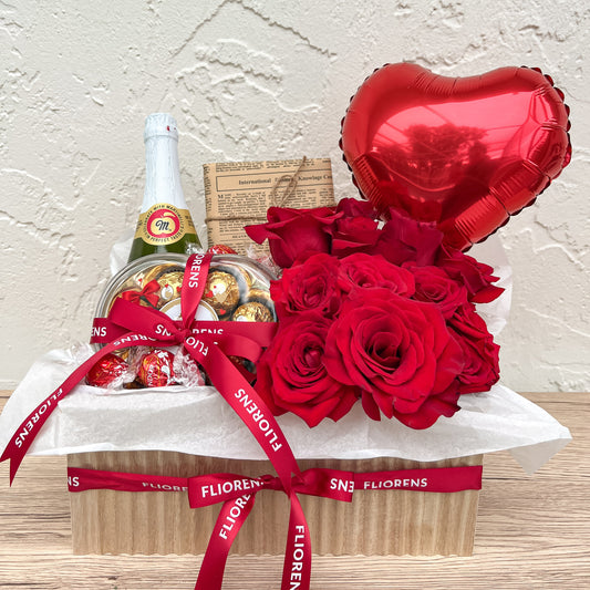 Flower Basket - Amore Bloom Box