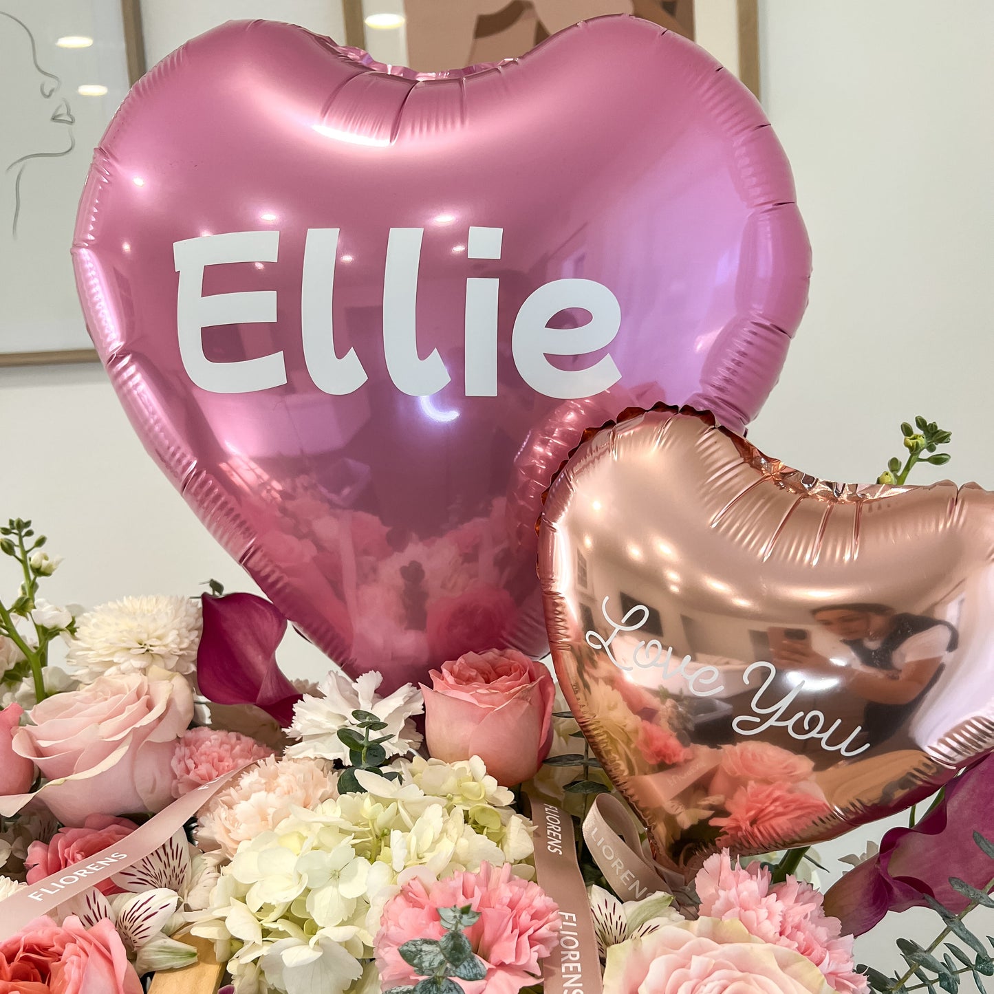 Flower Basket - Pink Glow